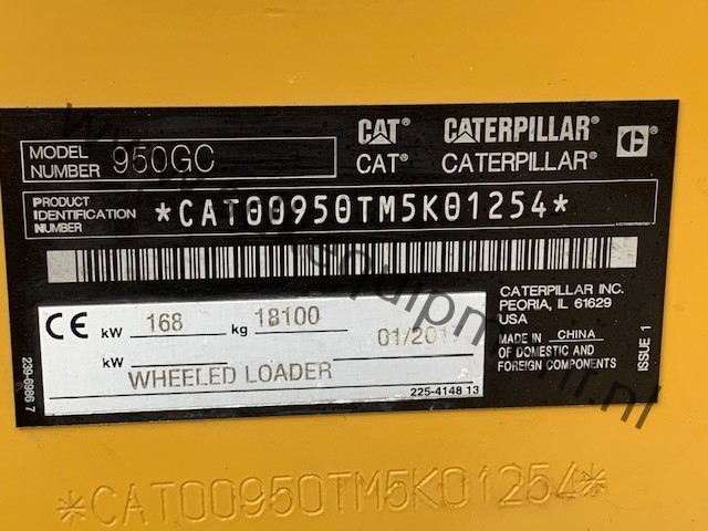 Caterpillar 950GC wheelloader 2017 SDK (11) (Klein)